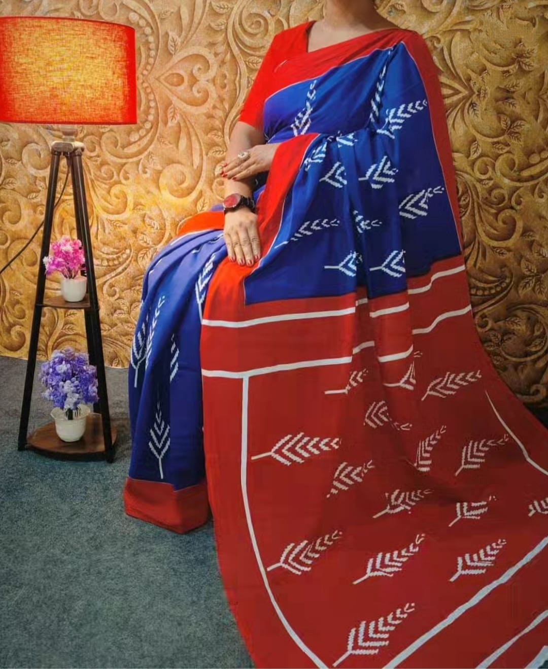 VK 4228 Imported Cotton Printed Daily Wear Sarees Wholesale Market In Surat